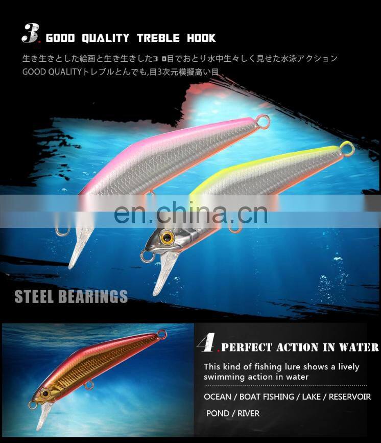 fishing artificial lure 2g 3.8cm mini sinking minnow hard plastic bait lure pesca bait
