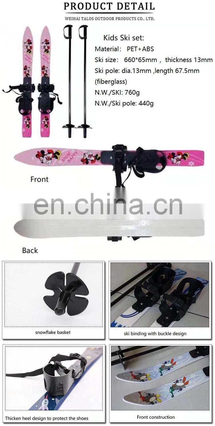New 66cm ski pole kids toy snowboard for winter sports