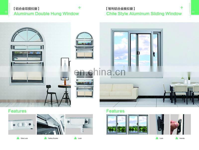 Cheap pvc aluminum glass bifold passive window door