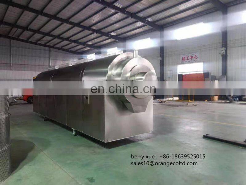 Automatic Chestnut Almond Walnut Pistachio Sunflower Seeds Roaster Price Groundnut Peanut Cocoa Bean Hazelnut Roasting Machine