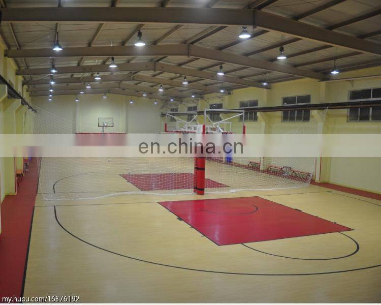 Prefabricated Steel Frame Construction Basketball Playing Hall Building