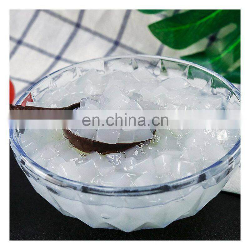 The Premium Fresh Yummy Really Good Nata De Coco Coconut Jelly Snack Foods Manufacturing With Custom Size