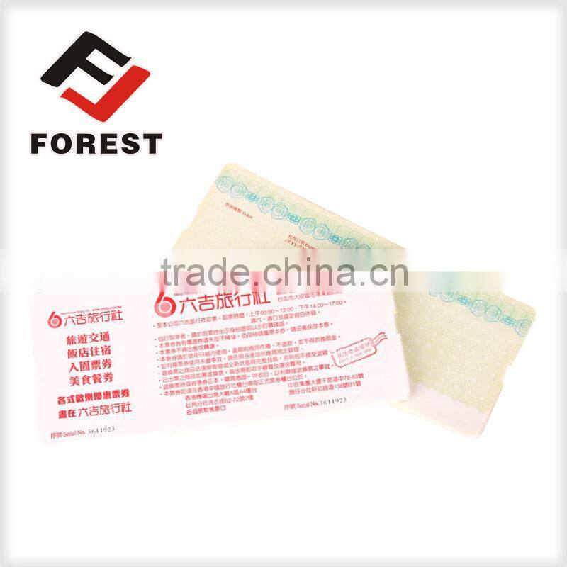 security gate ticket printing,admission ticket, anti-faketickets printing service