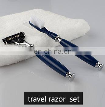 Private Label Wood Double Edge Safety Butterfly Shaving Razor