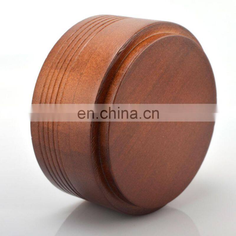 Wholesale custom private brand oak wood 100% natural long- l asting eco-friend snack ramen round salad bowl