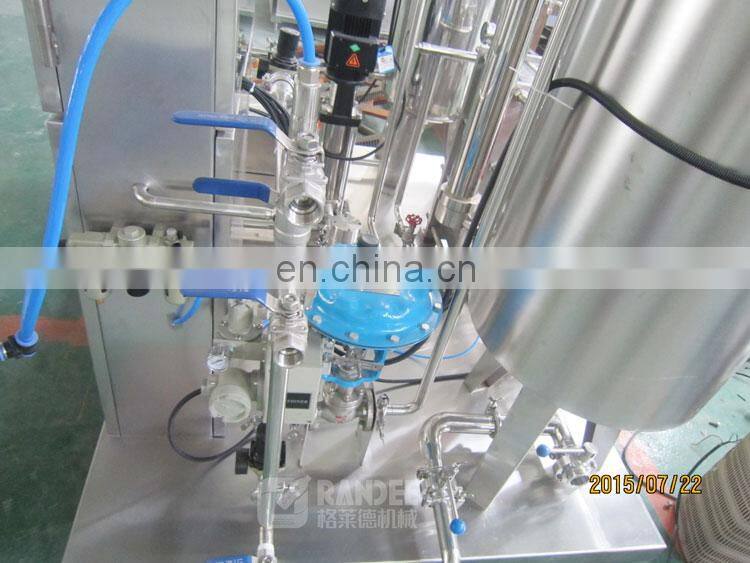 High Efficiency Carbonated Drinks Mixer / Beverage Making Machine