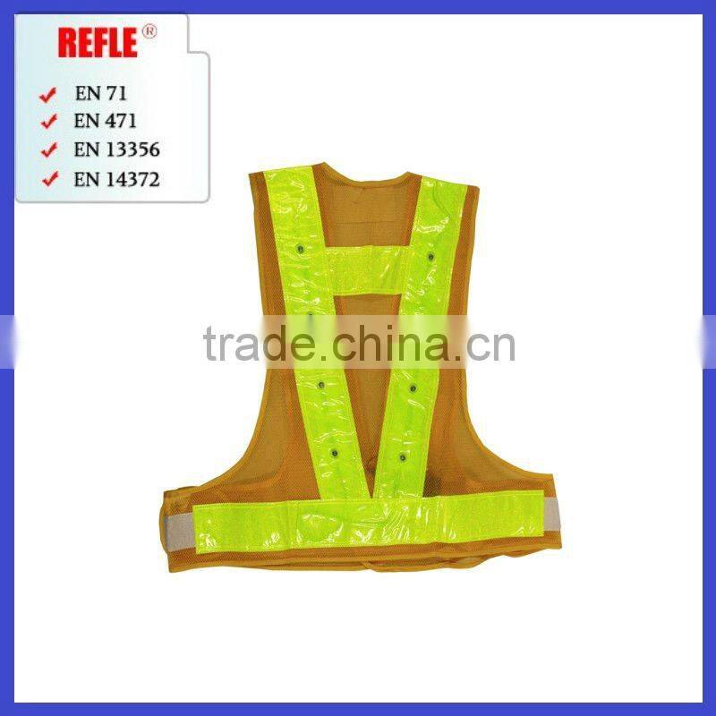 2014 LED reflective safety vest