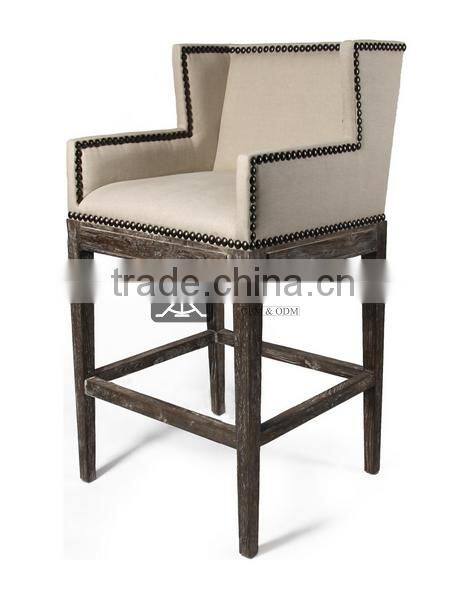 BC-158 Antique Vinegar Western Style Bar Chair