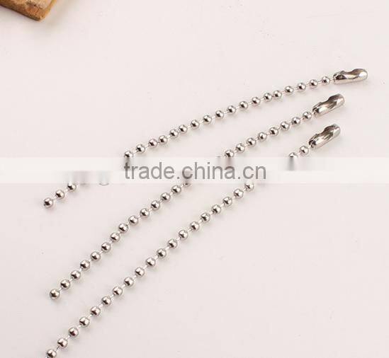 ball chain extension chain iron material nickel plated accessories