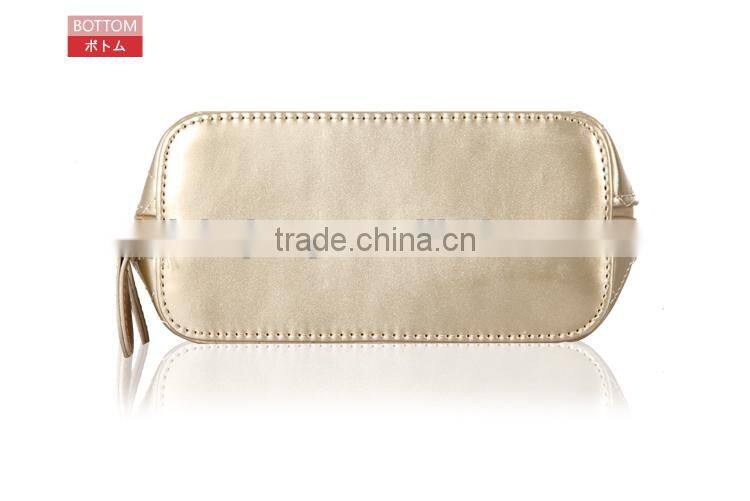 custom plain pu leather lady shoulder bag
