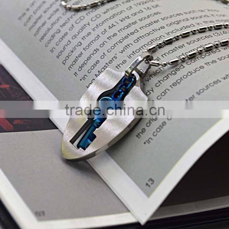 Unique Products From China Key Chain Steel Pendant
