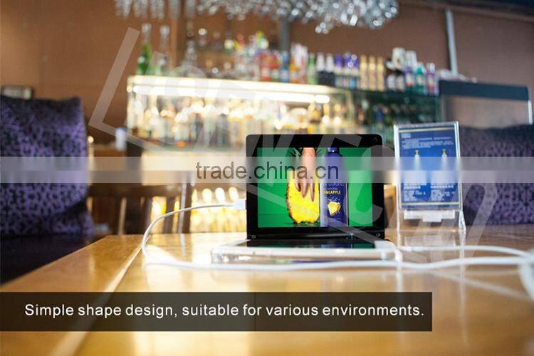 High quality acrylic desktop advertising bank power station 20000mAh with li-polymer battery