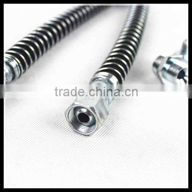 Fiber Braided Flexible Rubber Air Brake Pipe Assembly with SAE J1402 standard
