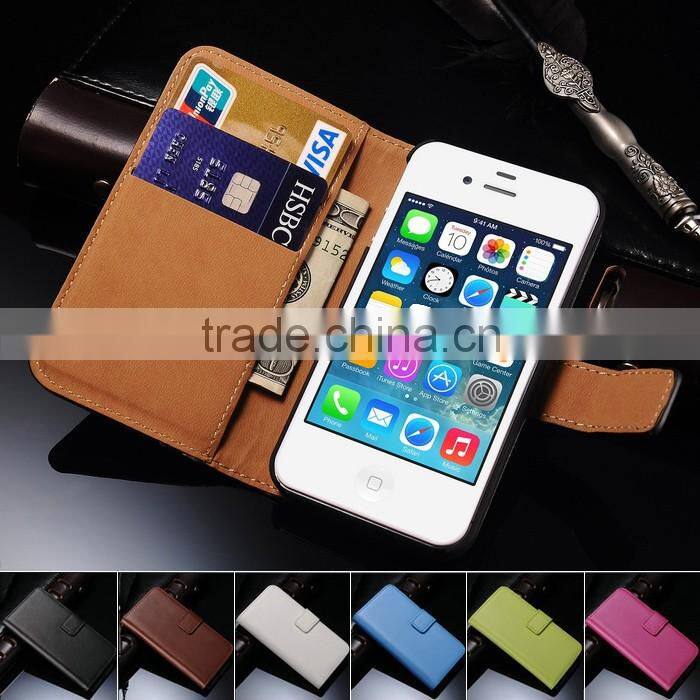 Premium leather flip cover with card slot for samsung galaxy j7 A7/ flip cover for samsung galaxy j1