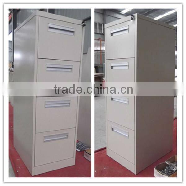 Office metal storage cabinet Knock-down steel filing cabinet steel 4 drawer file cabinet