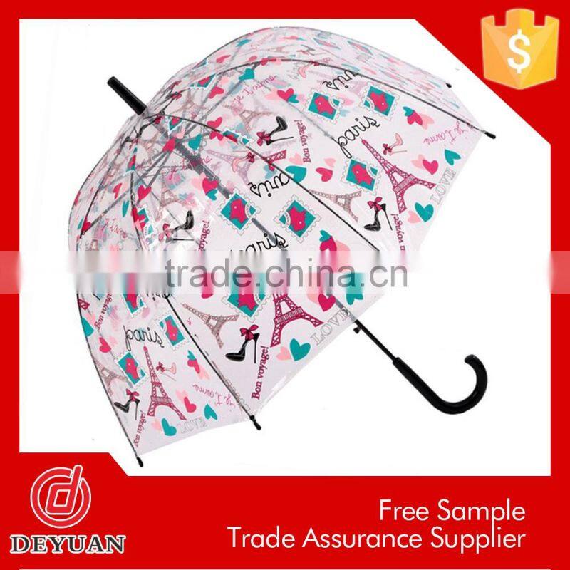 oil painting auto open straight bubble children poe umbrella