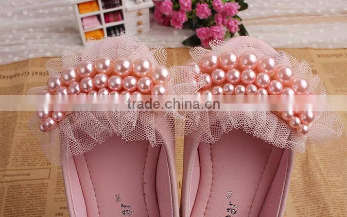 Pearl Lace Sandal Princess Shoes Hot Sales Baby Sandals Girls