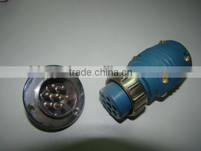 six pin cable plug in welding welding cable connector