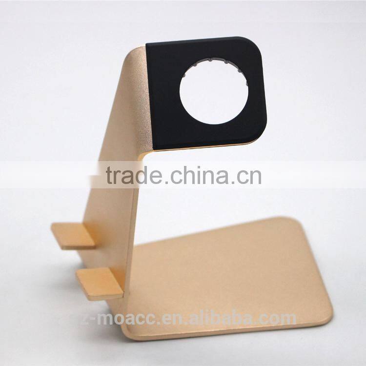 2015 new products for apple watch charging stand, Aluminum stand for apple watch
