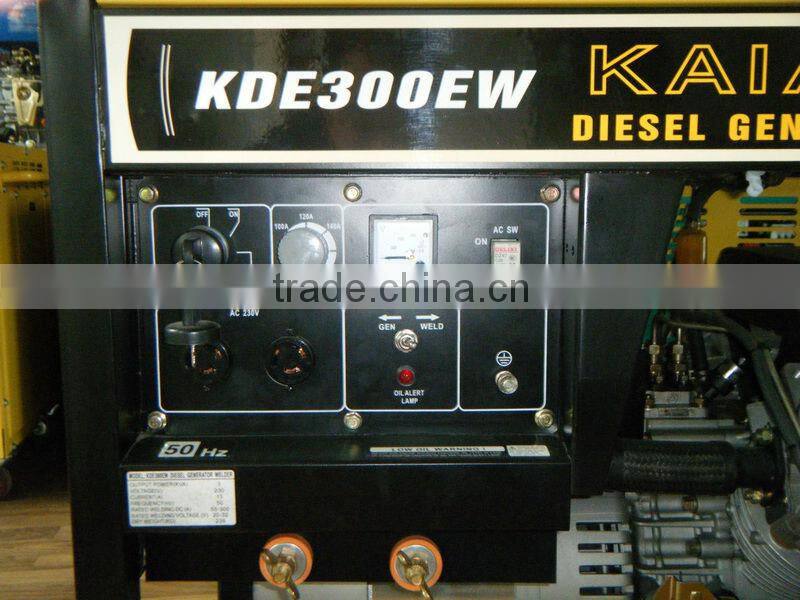 50-300A Open Frame Diesel Power Welding Generator