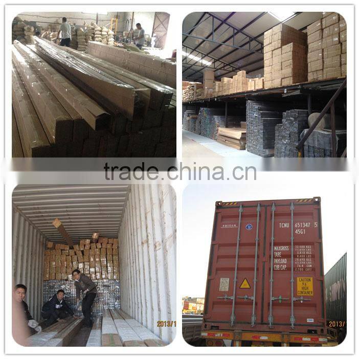 corridor using plastic adjustable stair handrail bracket with TUV