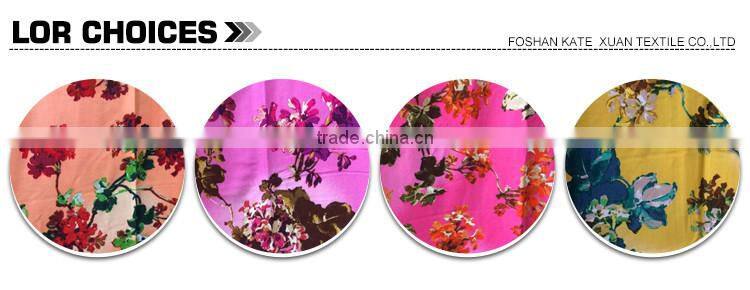 No stretch hanging print rayon single jersey fabric