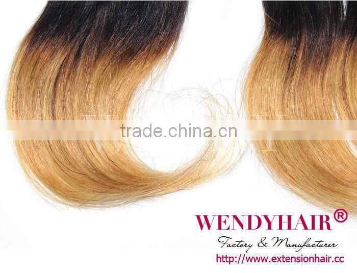 Fashion Ombre Hair Style for African Women Top quality Cheap Malaysian Hair