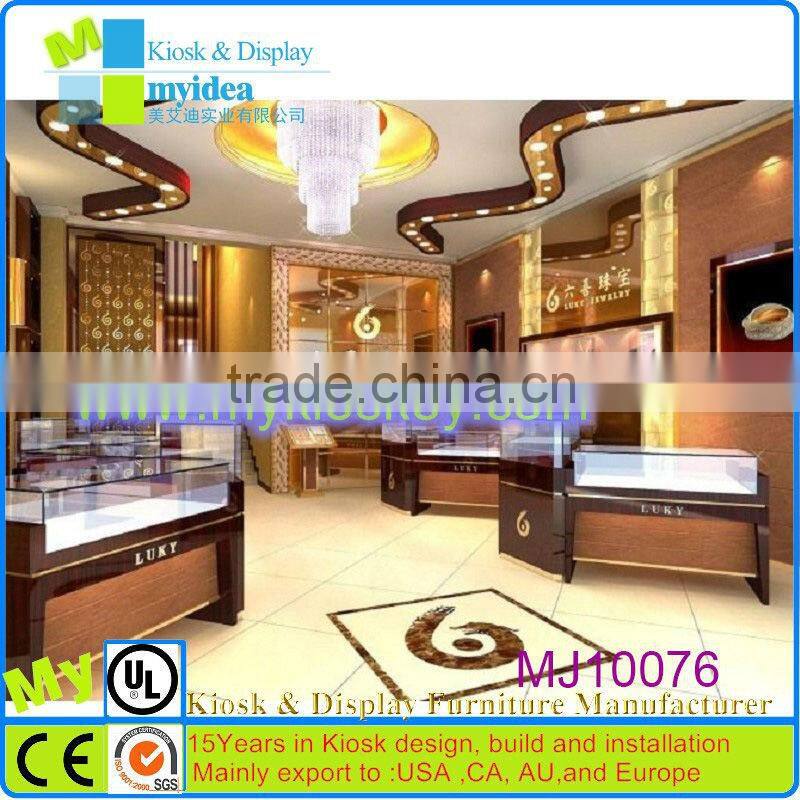 Decorative design jewelry cabinet/ furniture to store jewelry/jewelry shop interior design