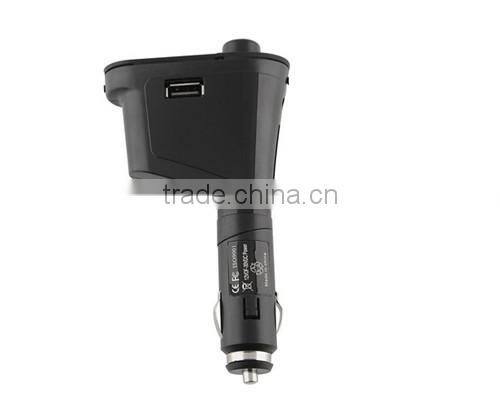 Car Kit Multifunction Bluetooth Fm Transmitter Car Mp3 Player Handsfree Speaker