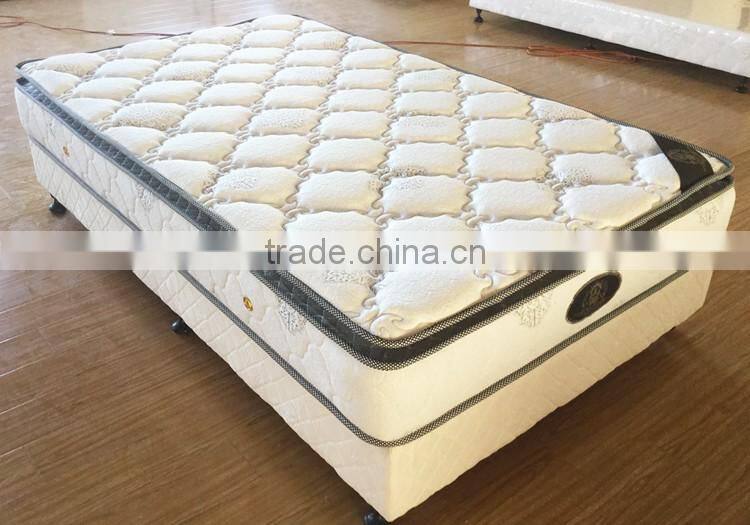 Hotel bedroom bedding funiture mattress and box spring 90*200cm