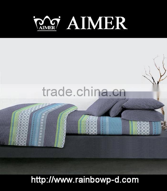 100%cotton red flower reactive printed bed sheet /duvet cover /flat sheet