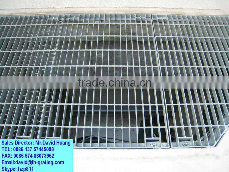 galvanized trench cover,galvanized drain steel grating,galvanized steel grating walkway