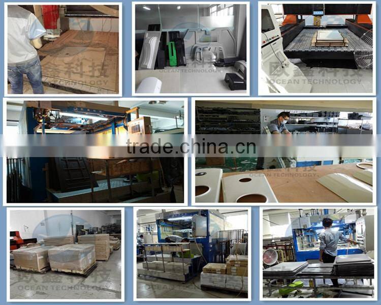 Painted vacuum formed equipment cover