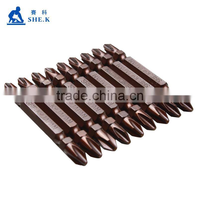 Cheap and quality S2 screwdriver bit set