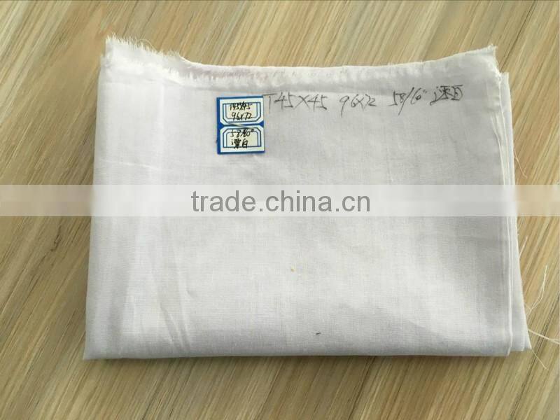 cotton 45*45 96*72 58" 60" bleach fabric