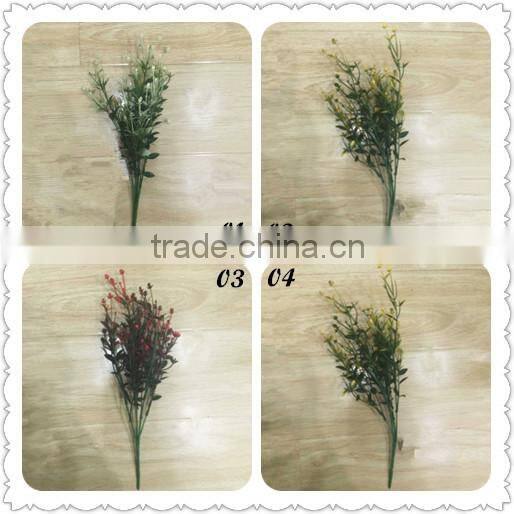 Cheap plastic indoor and outdoor hanging basket grass flower