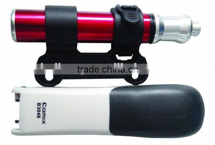 Bike Hand Pocket Air Pump Alloy Material Mini Tyre Inflator