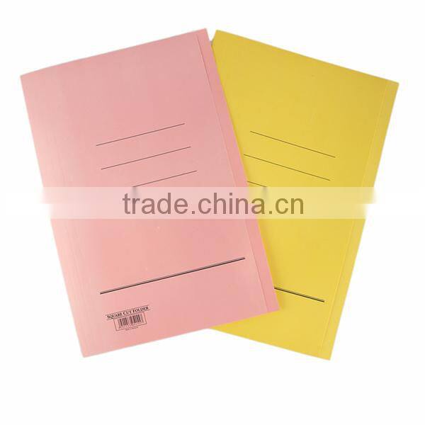 Factory direct cheap price 2 color wholesale paper file folder with customers LOGO