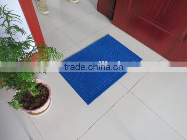 Plain electric door mat