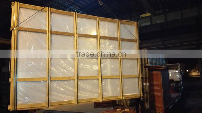 2-22mm clear float glass with CE & ISO Certificate