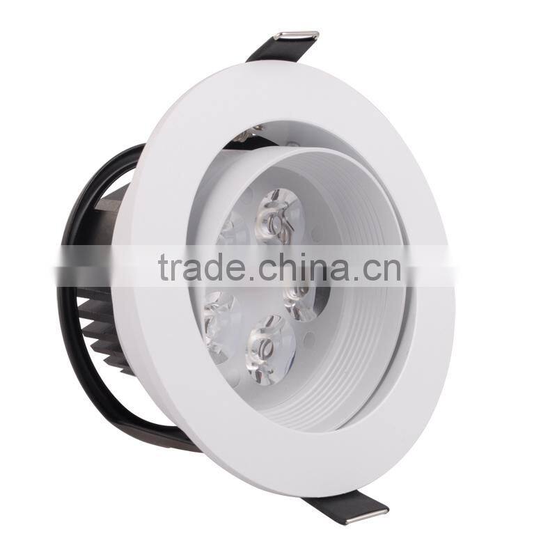 360 degree rotatable HSD622 white 5w led lights for home