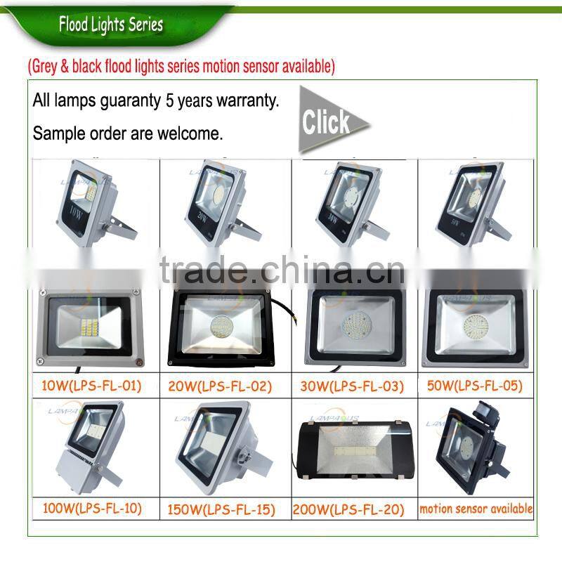 2015 new arrival high power smd led outdoor light reflector warm cool day white ip65 50w led floodlight