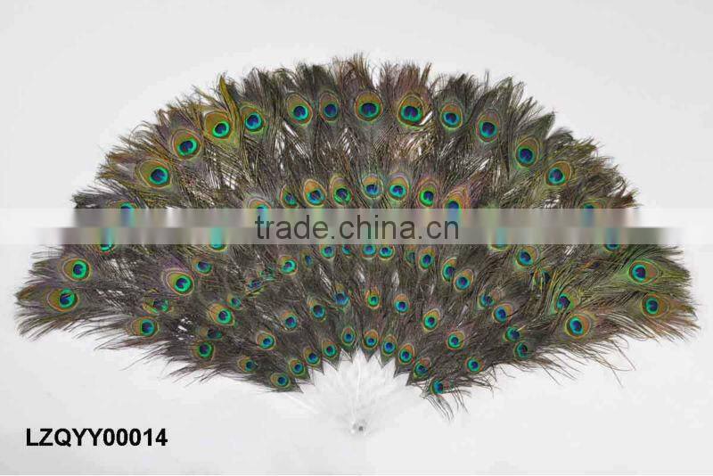 Dance costume peacock feather fan LZQYY00032