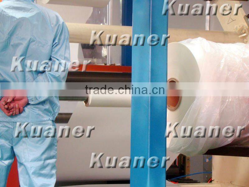 80gsm semi gloss face paper with 62gsm glassine liner adhesive paper