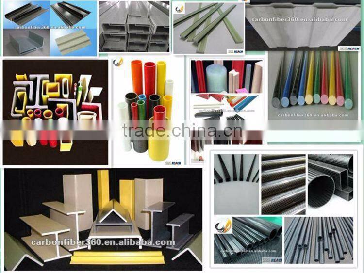 UV-resistant and light wight fiberglass colored rods