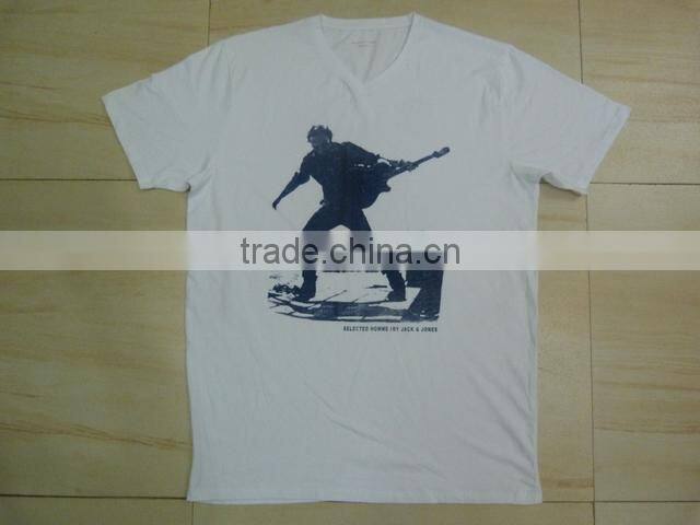 cotton tshirt custom design low MOQ