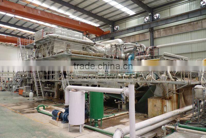 Direct sale machine for making recycled paper/ cost of tissue paper machine