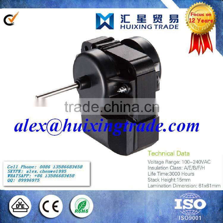 single phase small Shaded pole fan motor / refrigerator fan motor