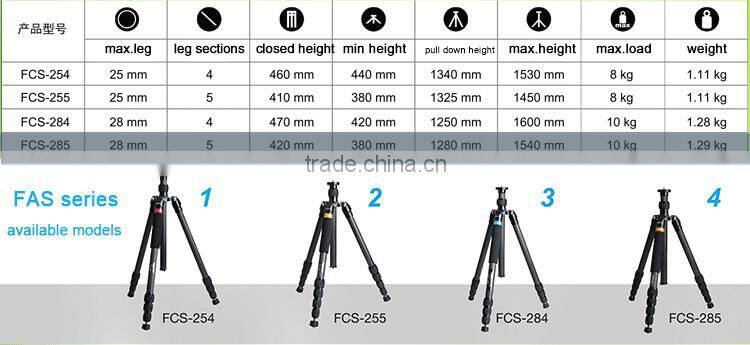 Cambofoto FCS285 camera accessories tripod photography