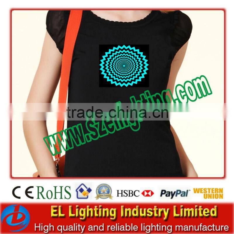 100% cotton el-t-shirt,fashion women el t-shirt,high quality